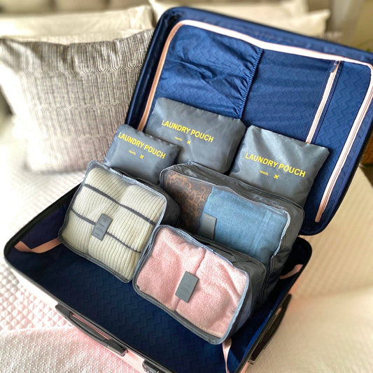 6 Piece Travel Organizer - Glam Gurls