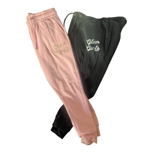 Customized Glam Gurls Slim Fit Jogger with Pockets - Soft, Stylish & Comfortable