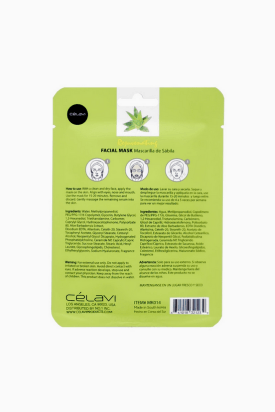 Aloe Vera Rejuvenating Facial Mask - Glam Gurls