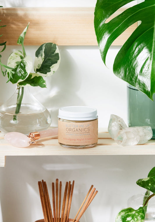 Anti Aging Night Cream Face Moisturizer Organic Green Tea - Glam Gurls