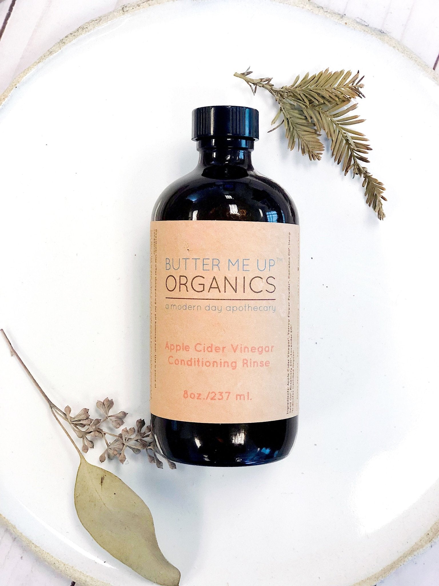 Apple Cider Vinegar Conditioning Rinse / HAIR RINSE / Organic Conditioner / Herbal Hair Rinse / No Poo / Vinegar Rinse - Glam Gurls