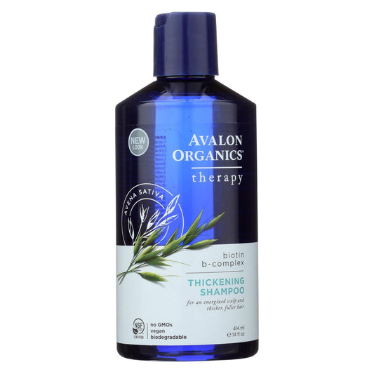 Avalon Organics Thickening Shampoo Biotin B Complex Therapy - 14 Fl Oz - Glam Gurls