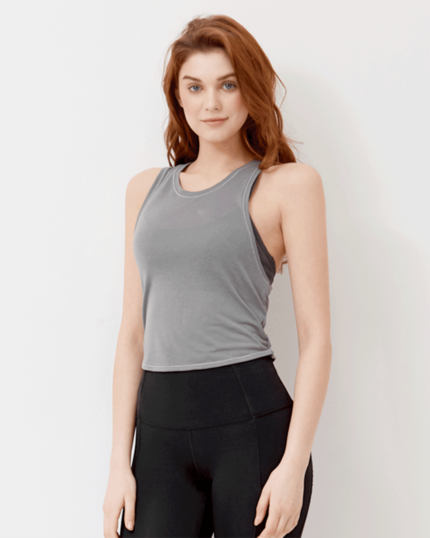 Bat to Back Crop Tank - Glam Gurls