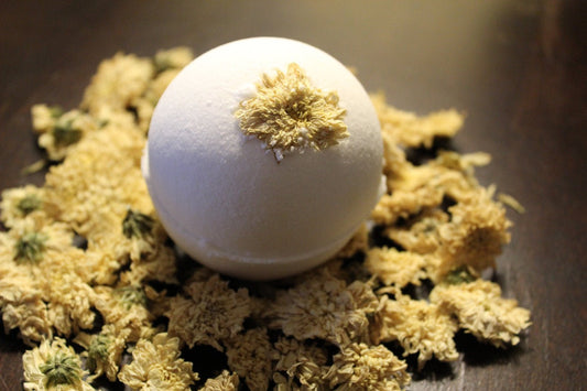 Bath Bomb Sleepy Baby Bomb with Lavender and Chamomile Organic - Glam Gurls