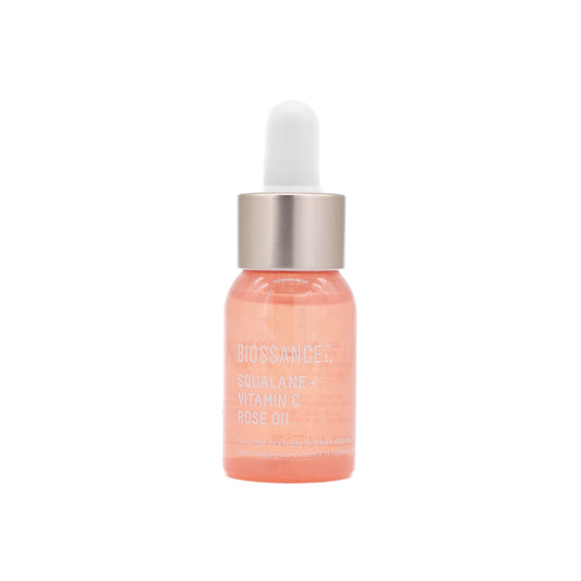 BIOSSANCE Squalane + Vitamin C Rose Oil 0.4oz - Imperfect Box - Glam Gurls