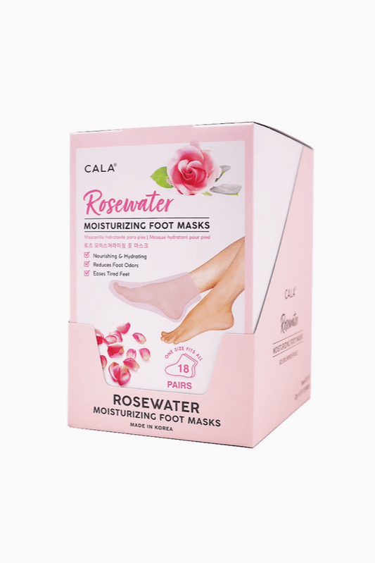Cala Rose Water 3 Pairs Foot Mask Set - Glam Gurls