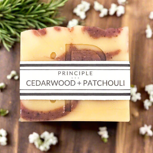 Cedarwood + Patchouli Soap Bar