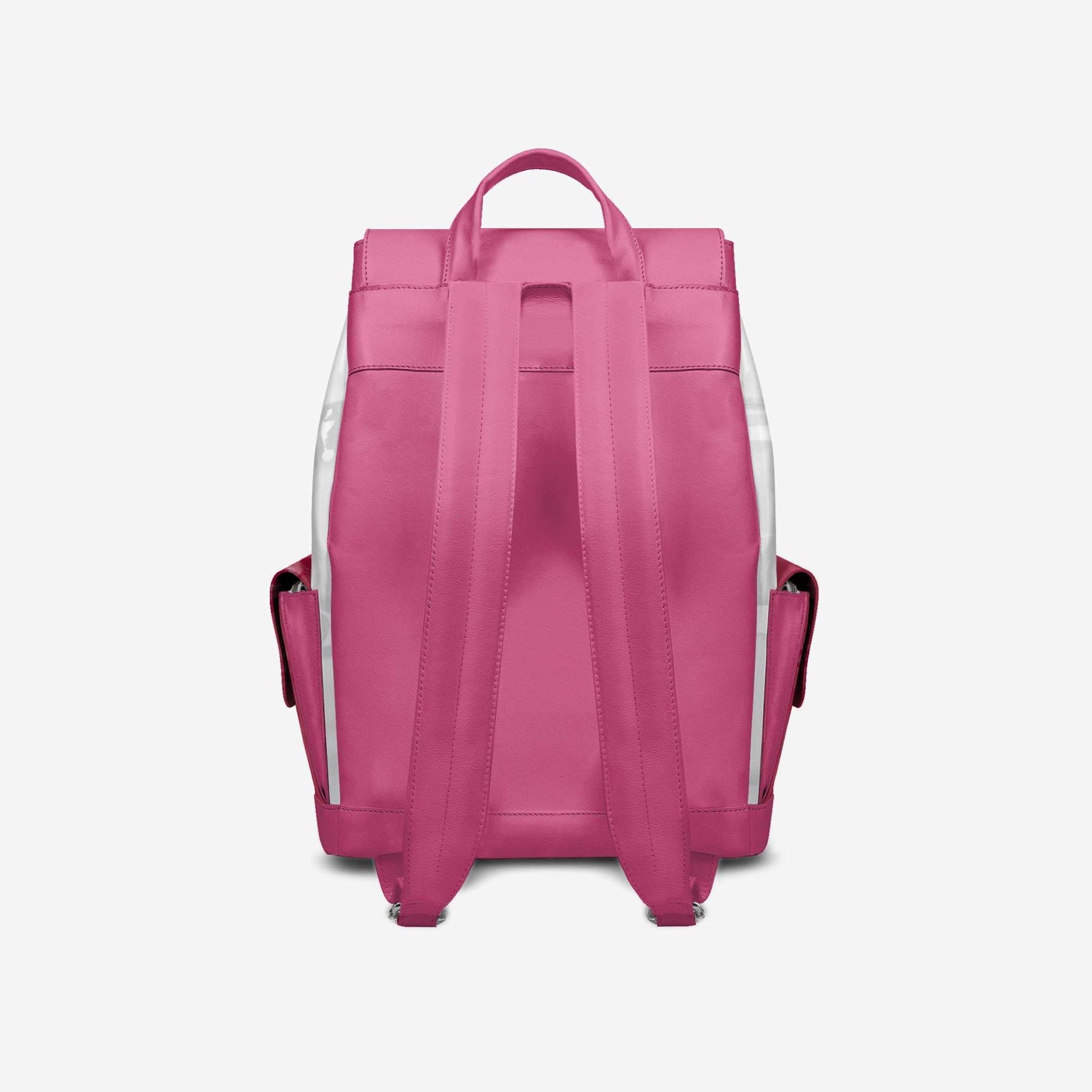 COUTURE Eco Backpack – Pink & White Edition | BYMANYC ® New York - Glam Gurls
