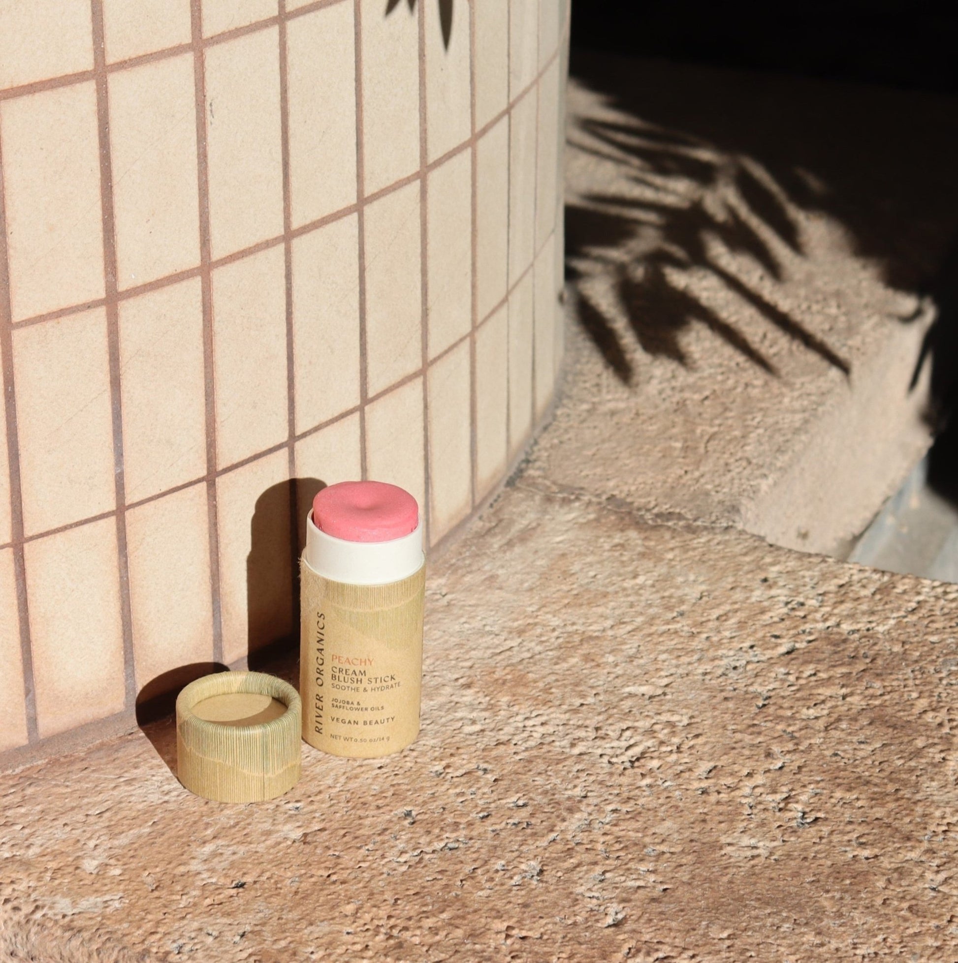 Creamy Vegan Blush Stick - Peachy - Glam Gurls