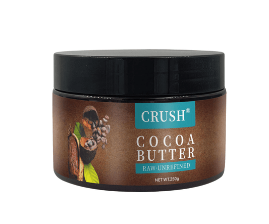 CRUSH Cocoa Butter Body Cream with Vitamin E, SMOOTHING BODY BUTTER, 250g - Glam Gurls
