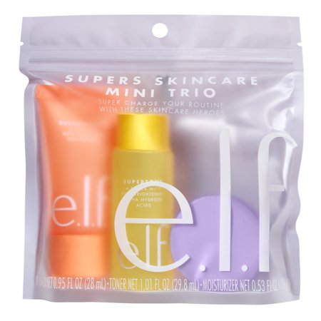 E.l.f. SKIN Supers Mini Trio - Vegan and Cruelty - Free Skincare - Glam Gurls