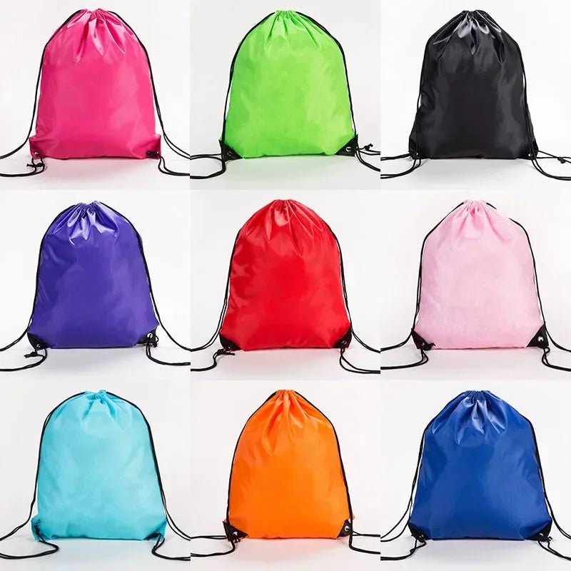 Foldable Waterproof Outdoor Sports Backpack Drawstring Bag - Glam Gurls