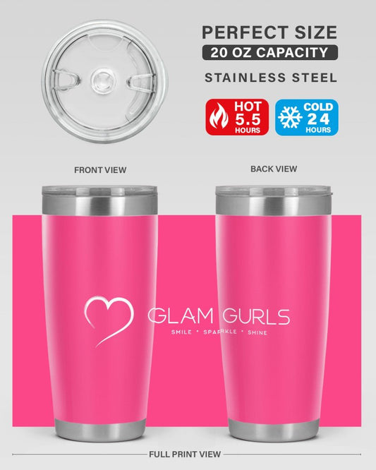 Glam Gurls 20oz Tumbler - Glam Gurls