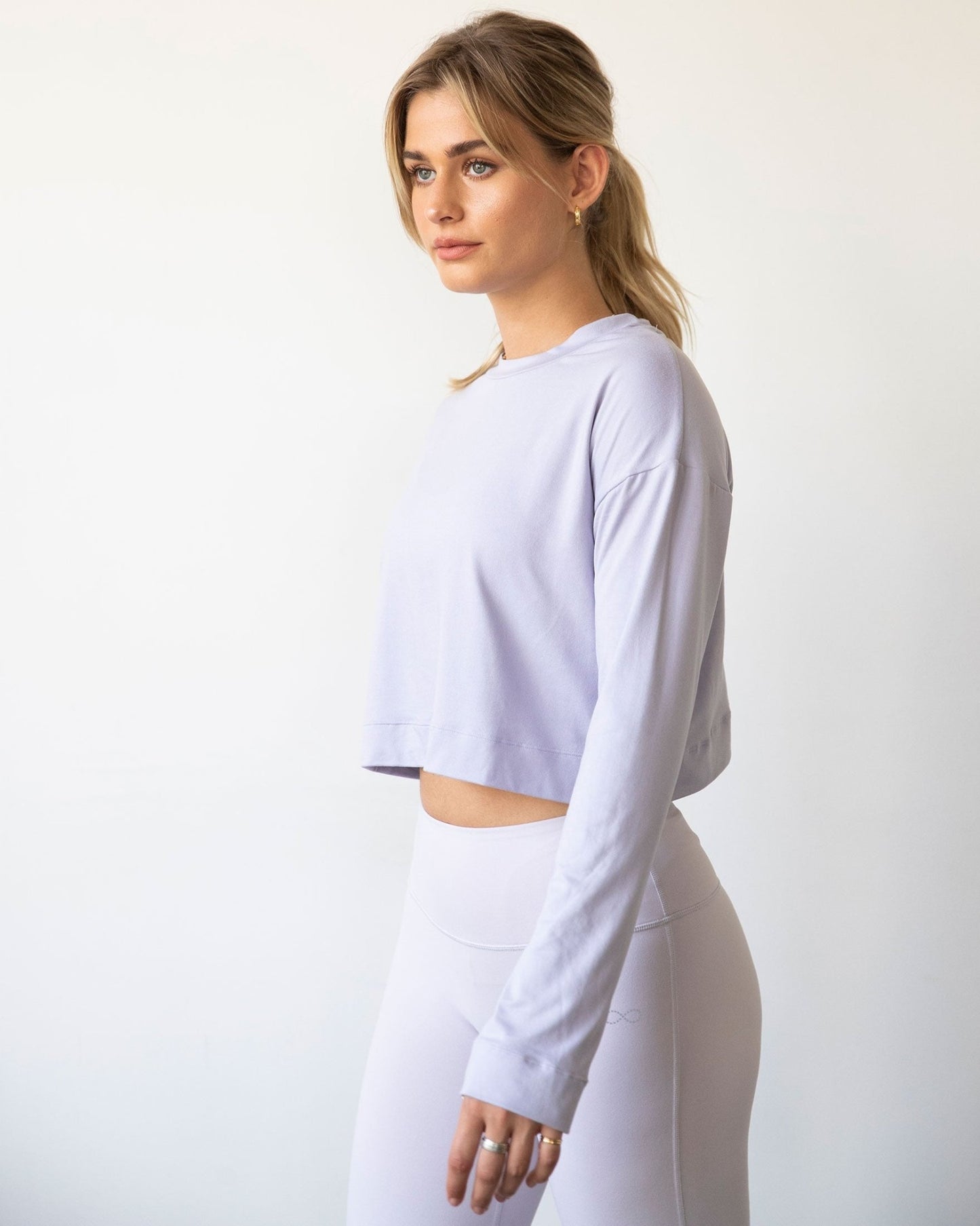 Go With The Flow Crop Long Sleeve - Glam Gurls