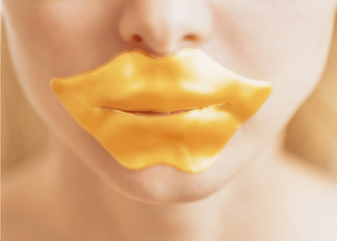 Golden Hydrogel Lip Mask - Glam Gurls
