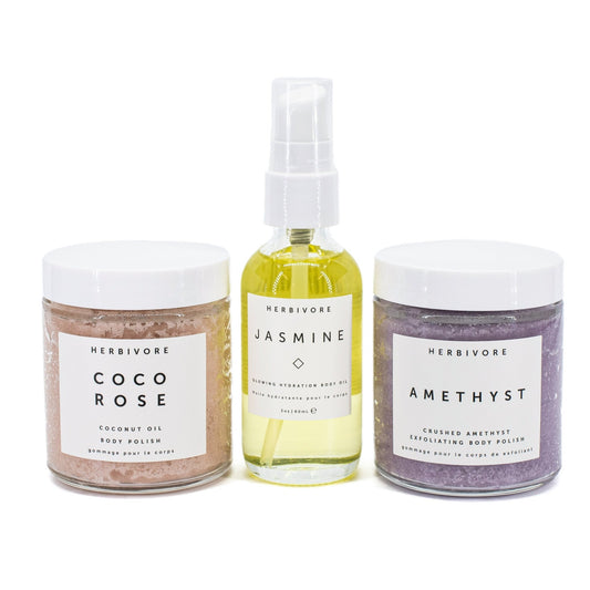 HERBIVORE Self Love Body Ritual Kit 3 pieces - New - Glam Gurls
