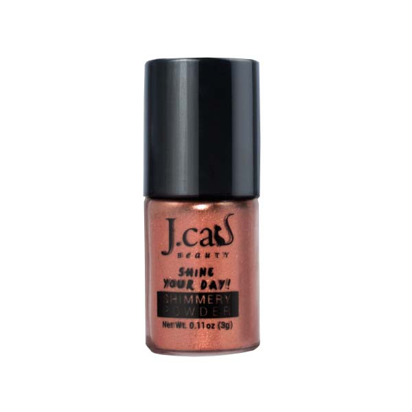 J. CAT BEAUTY Shimmery Powder - Rose Sienna - Glam Gurls