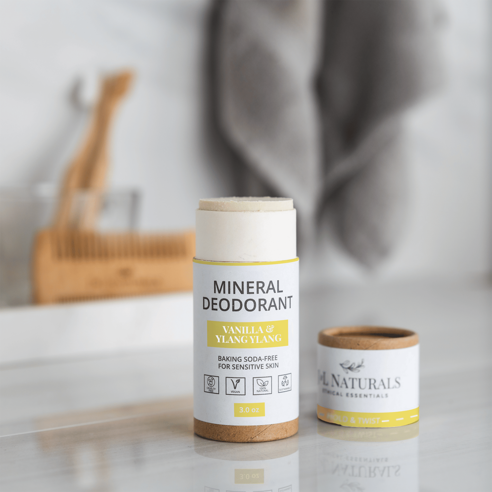 J&L Naturals Mineral Deodorant - Glam Gurls