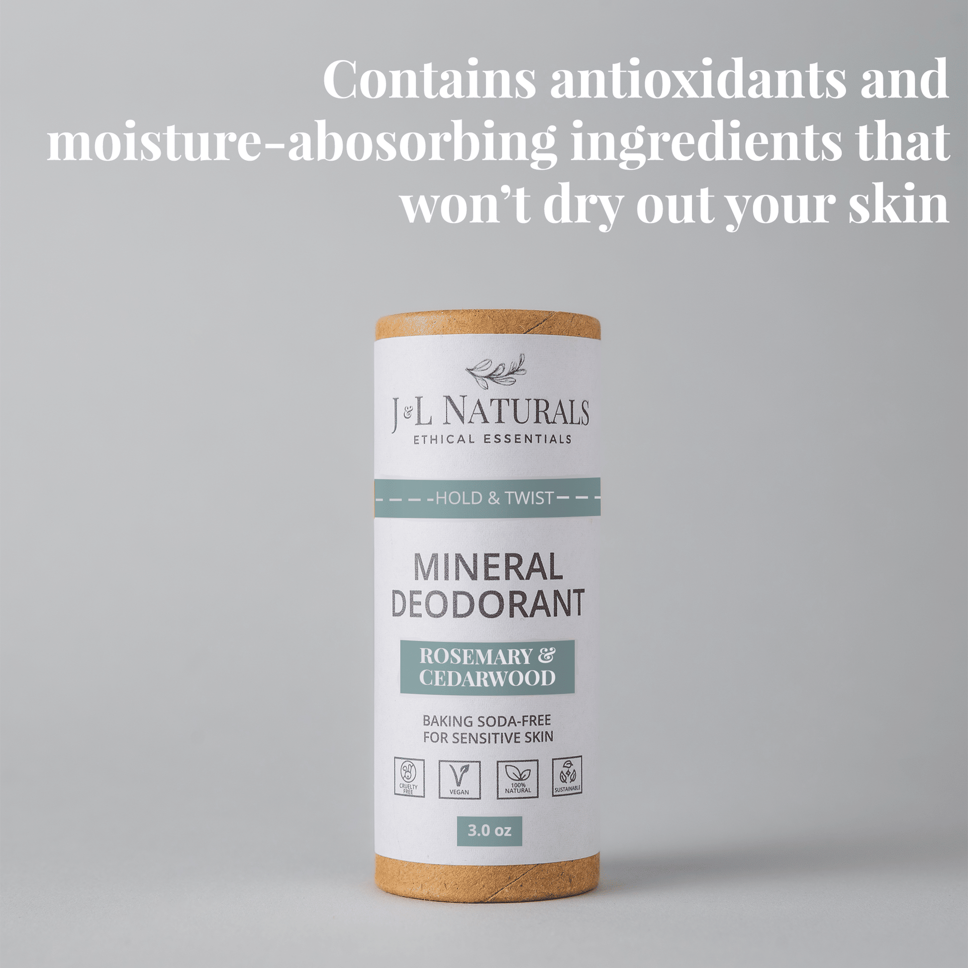 J&L Naturals Mineral Deodorant - Glam Gurls