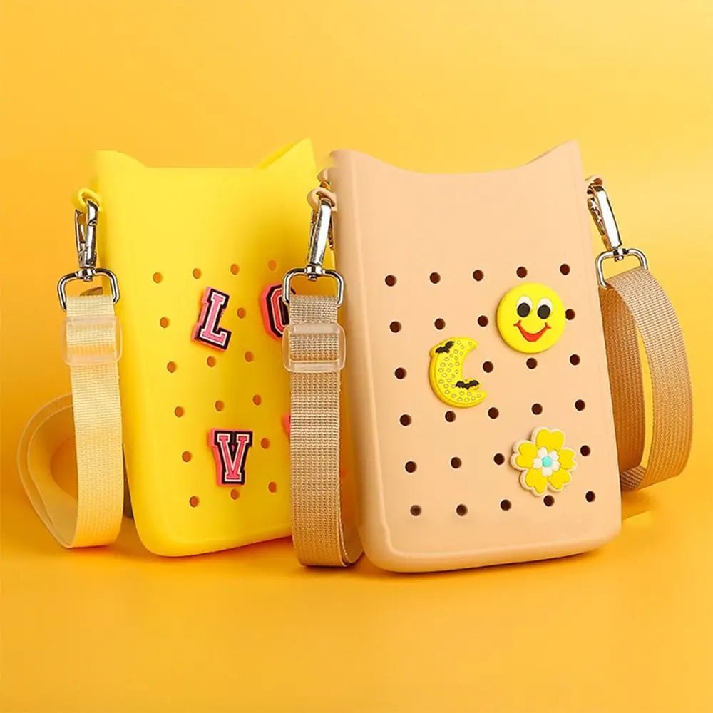 Large Waterproof Silicone Crossbody Beach Tote Bag - Glam Gurls