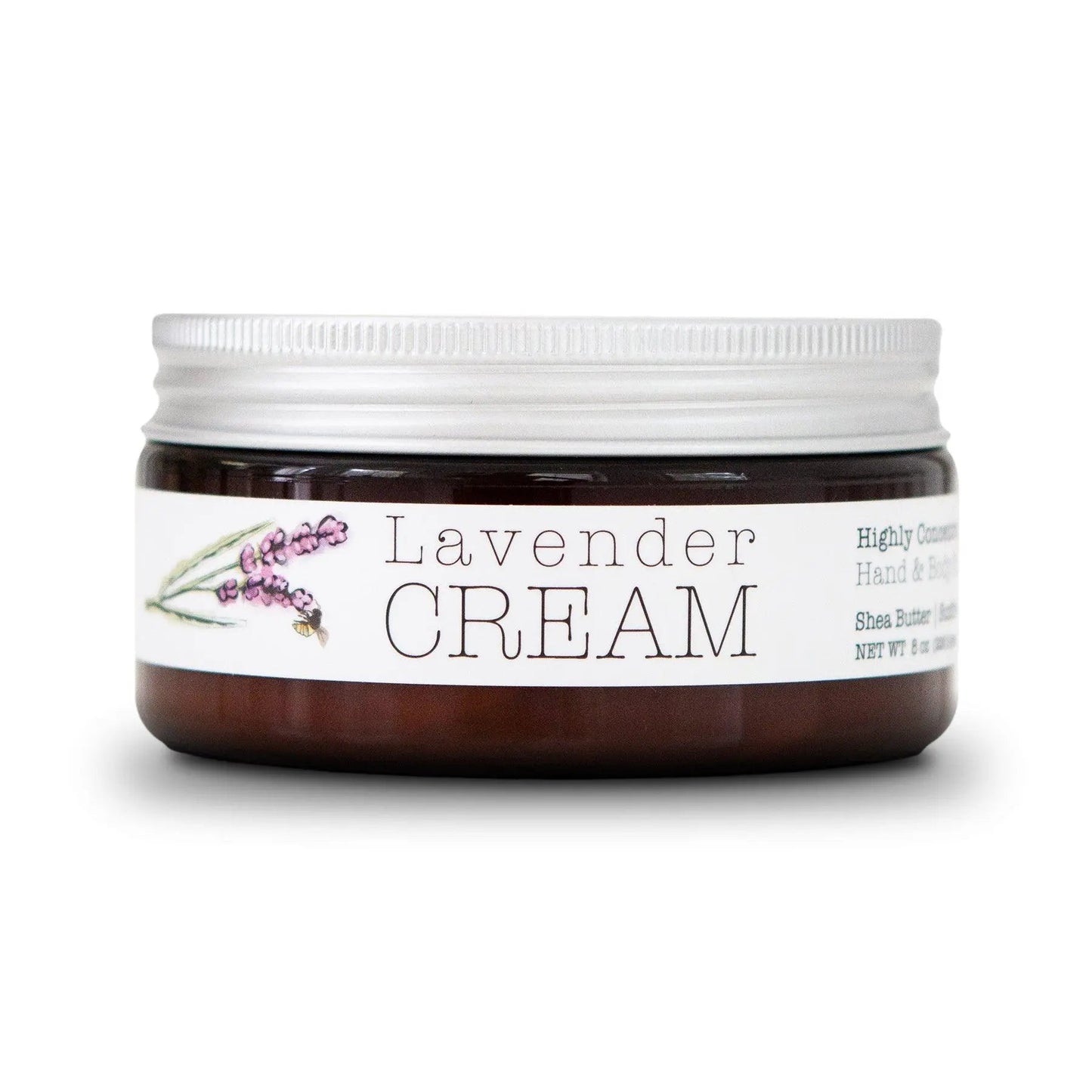 Lavender CREAM - Aromatherapy Hand & Body Cream - Lotion 8 oz or 16 oz - Glam Gurls