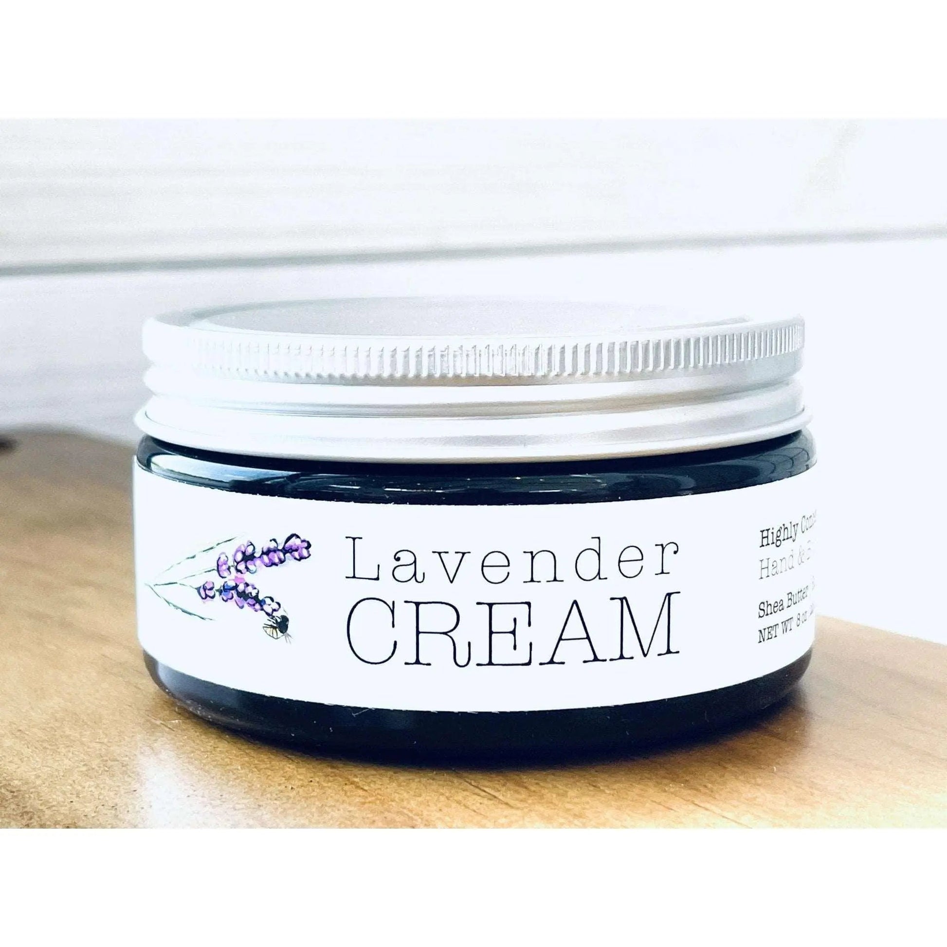 Lavender CREAM - Aromatherapy Hand & Body Cream - Lotion 8 oz or 16 oz - Glam Gurls