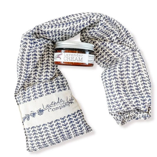 Lavender Neck Wrap & Lotion - Relax Gift Set - Glam Gurls