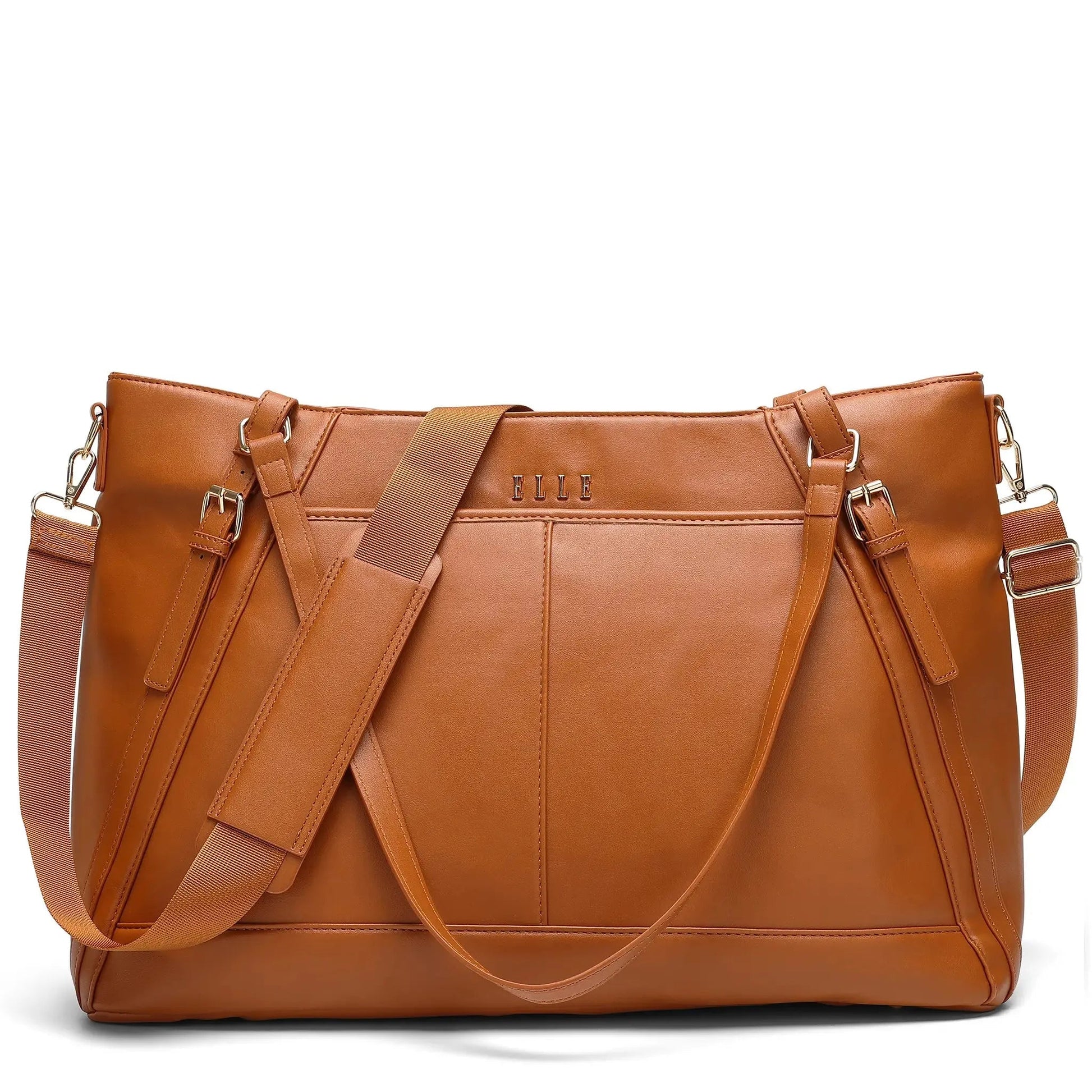 Leisure Luxe 33L Vegan Leather Weekender Tote Bag - Glam Gurls