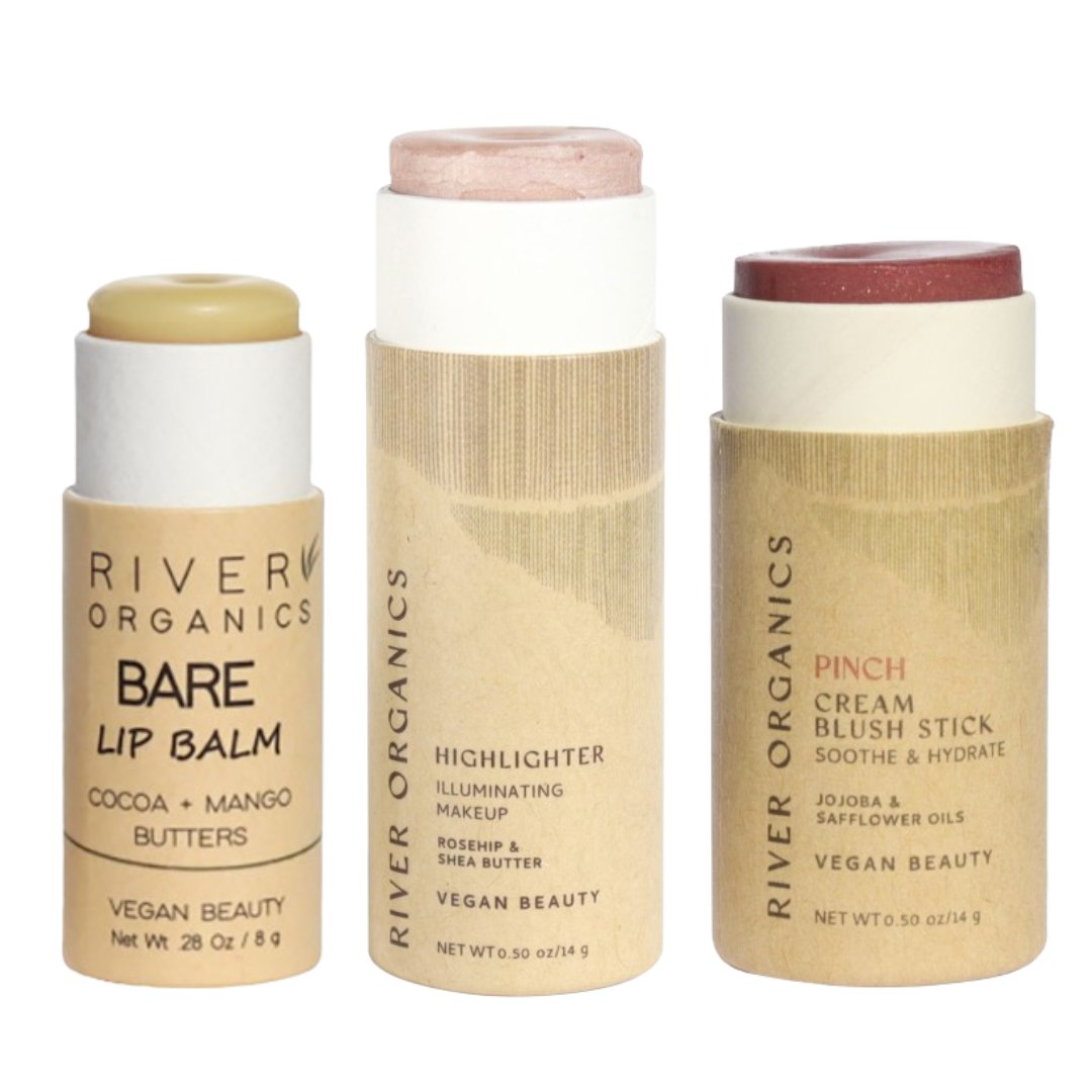 Lip + Highlighter + Blush Set - Glam Gurls