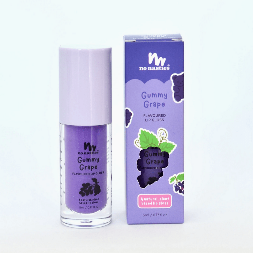 Natural Kids Lip Gloss Wands - Multiple Flavours Available - Glam Gurls