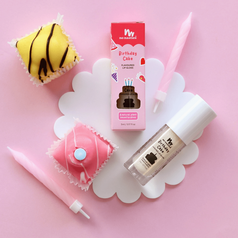 Natural Kids Lip Gloss Wands - Multiple Flavours Available - Glam Gurls