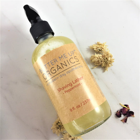 Natural Shaving Lather / Shaving Cream / Organic Shaving - Glam Gurls