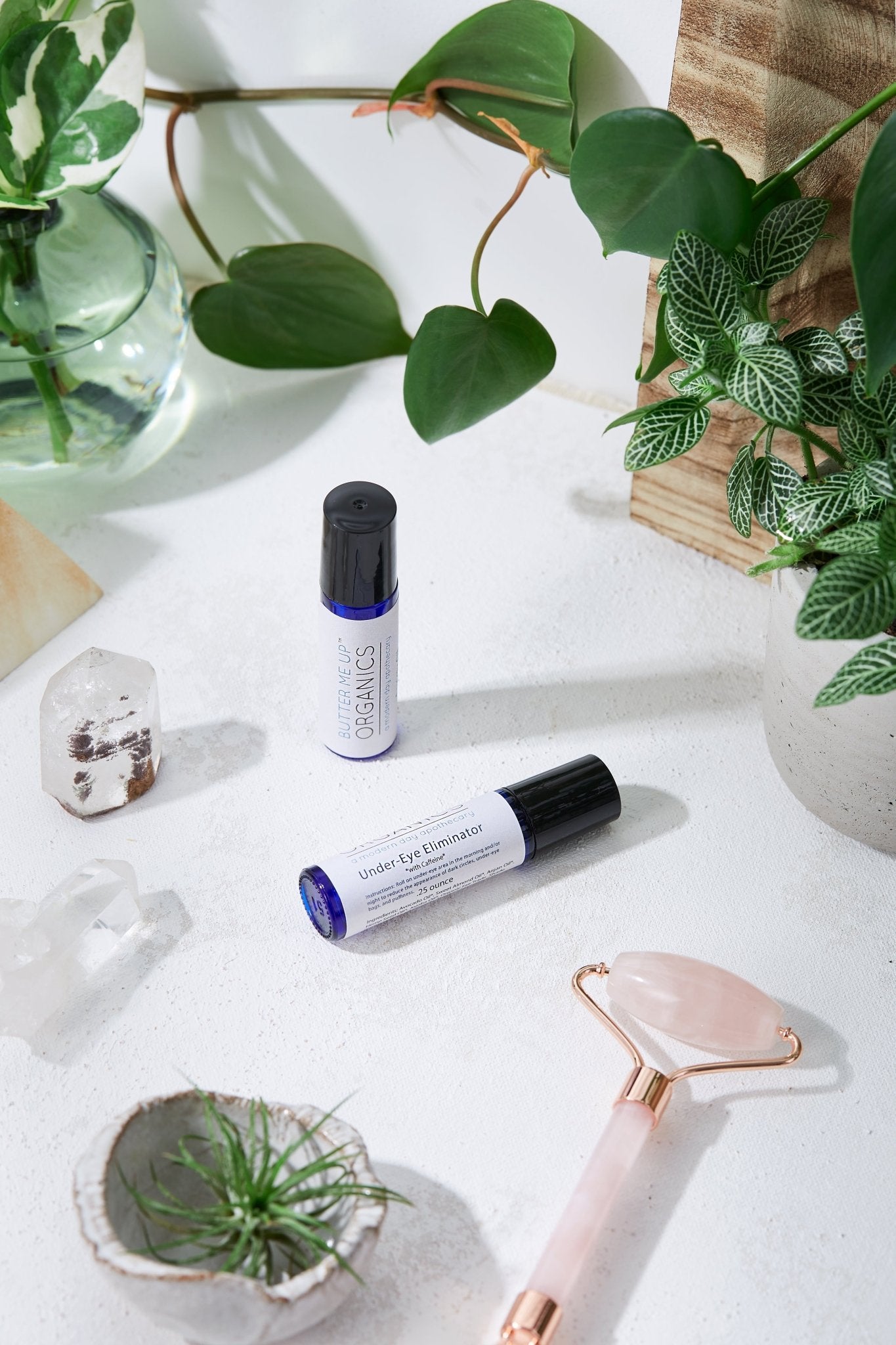 Organic Caffeinated Under Eye Serum / Under Eye Repair / Dark Circles / Puffiness / Fine Lines / Butter Me Up Organics / Caffeine - Glam Gurls