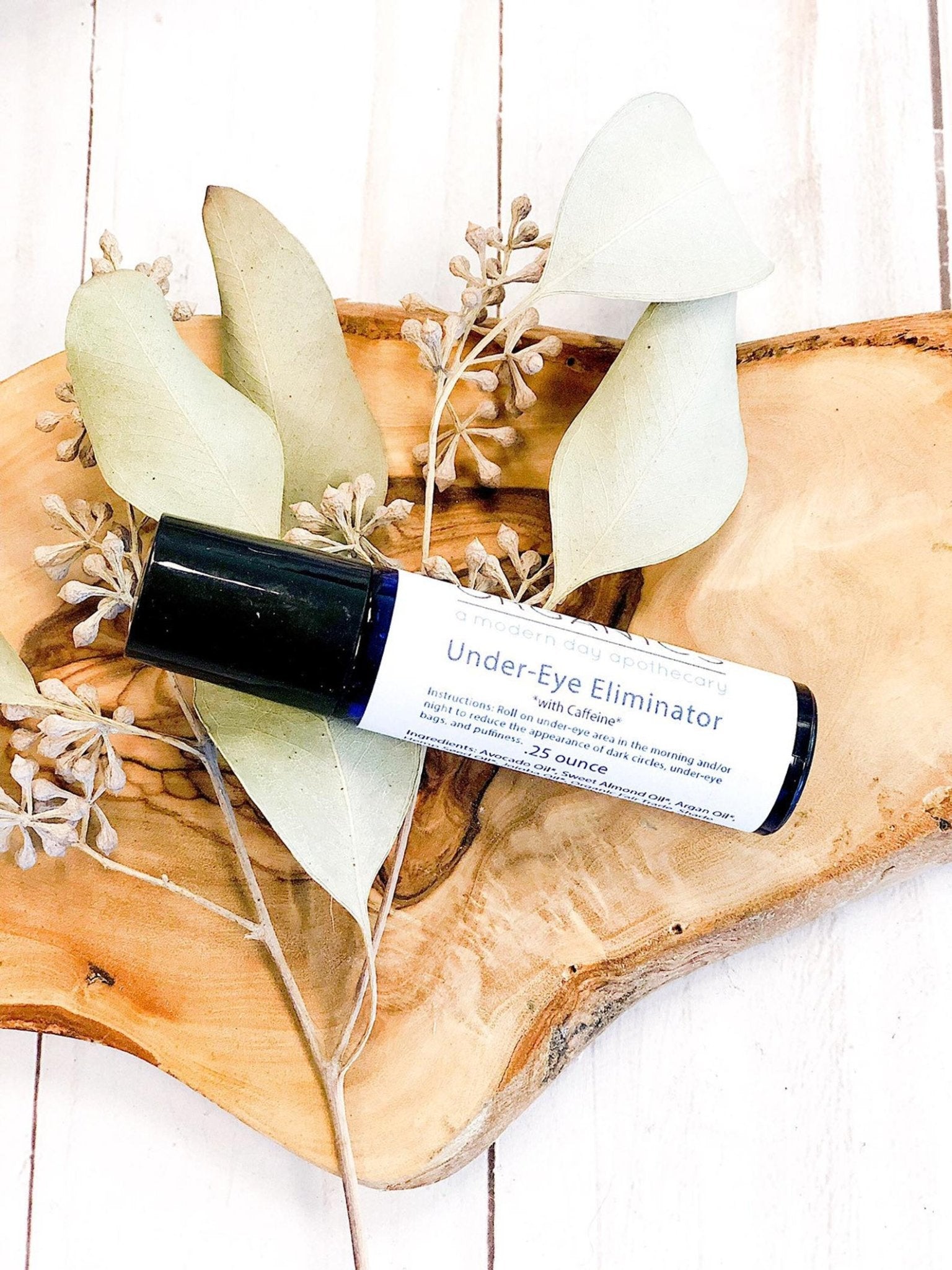 Organic Caffeinated Under Eye Serum / Under Eye Repair / Dark Circles / Puffiness / Fine Lines / Butter Me Up Organics / Caffeine - Glam Gurls