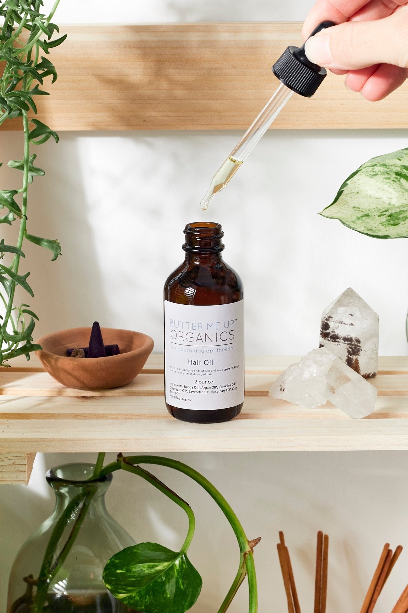 Organic Hair Oil Repair Healthy Hair - Glam Gurls