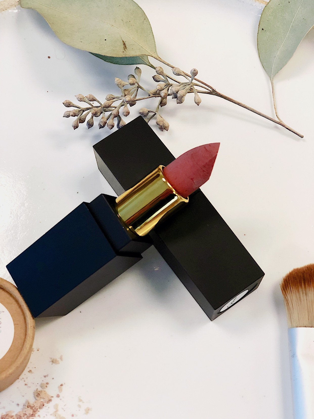 Organic Lipstick / Mineral Lipstick / Organic Makeup / Butter Me Up Organics - Glam Gurls