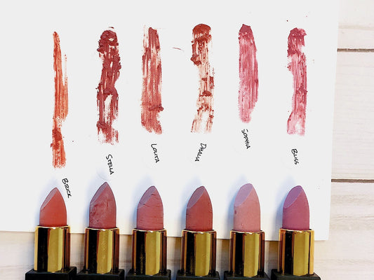 Organic Lipstick / Mineral Lipstick / Organic Makeup / Butter Me Up Organics - Glam Gurls