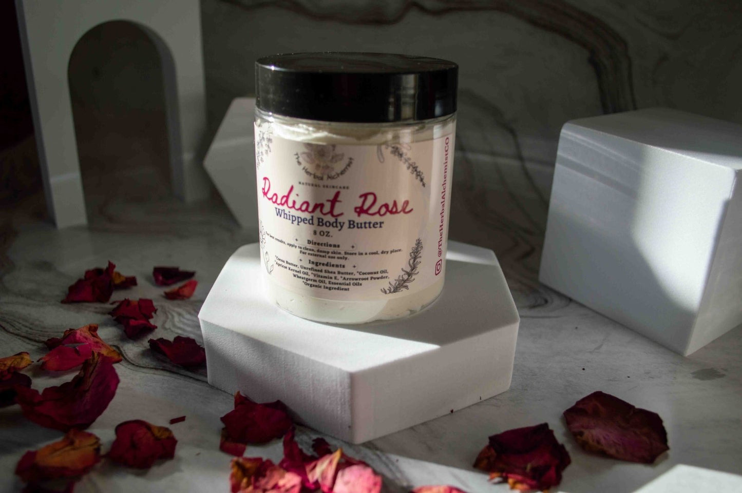 Radiant Rose Whipped Body Butter - Glam Gurls