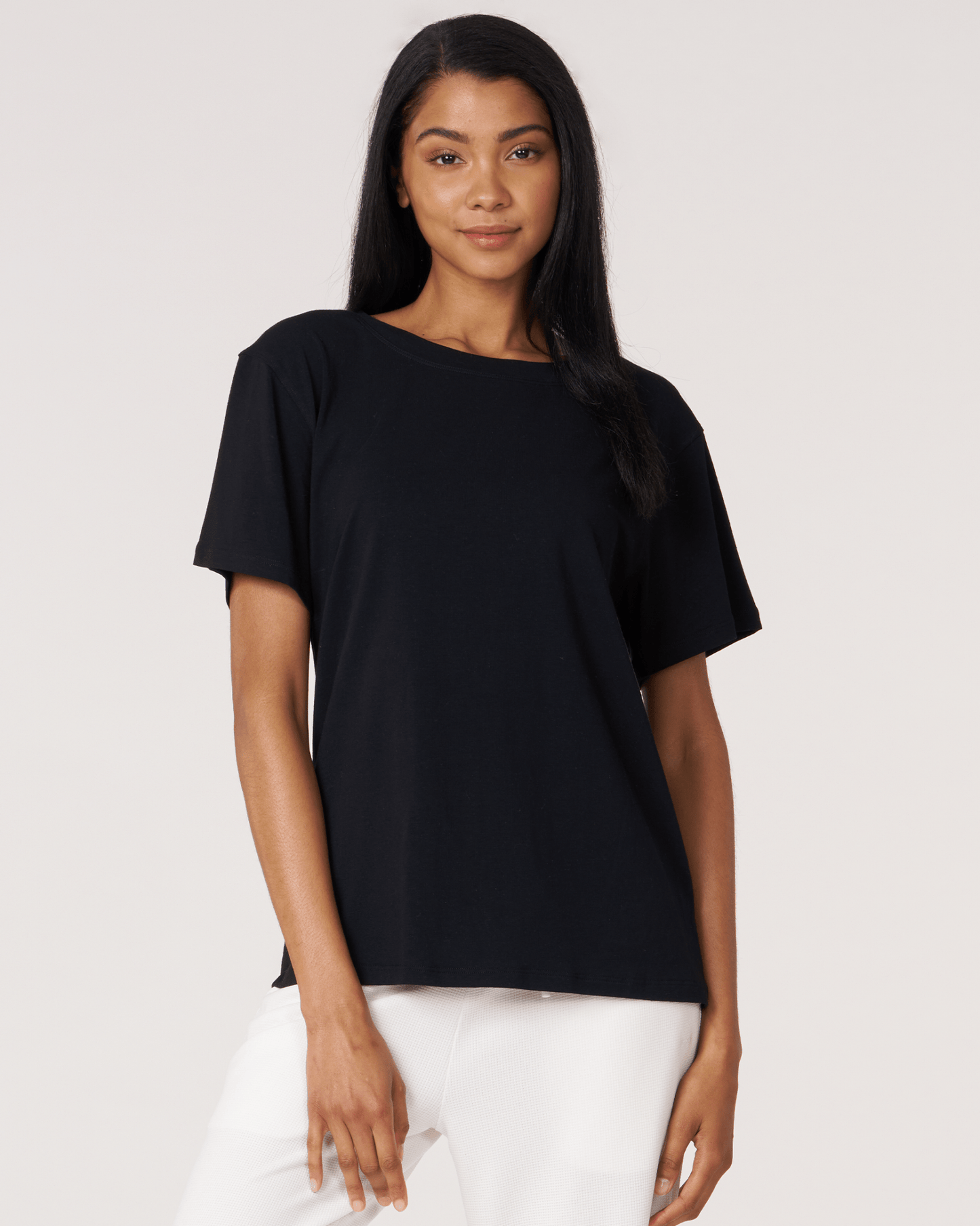 Rebody Essentials Oversized Short Sleeve Top - Glam Gurls
