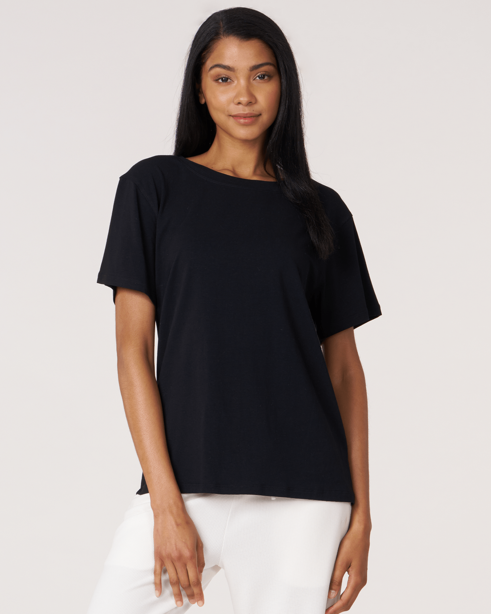 Rebody Essentials Oversized Short Sleeve Top - Glam Gurls