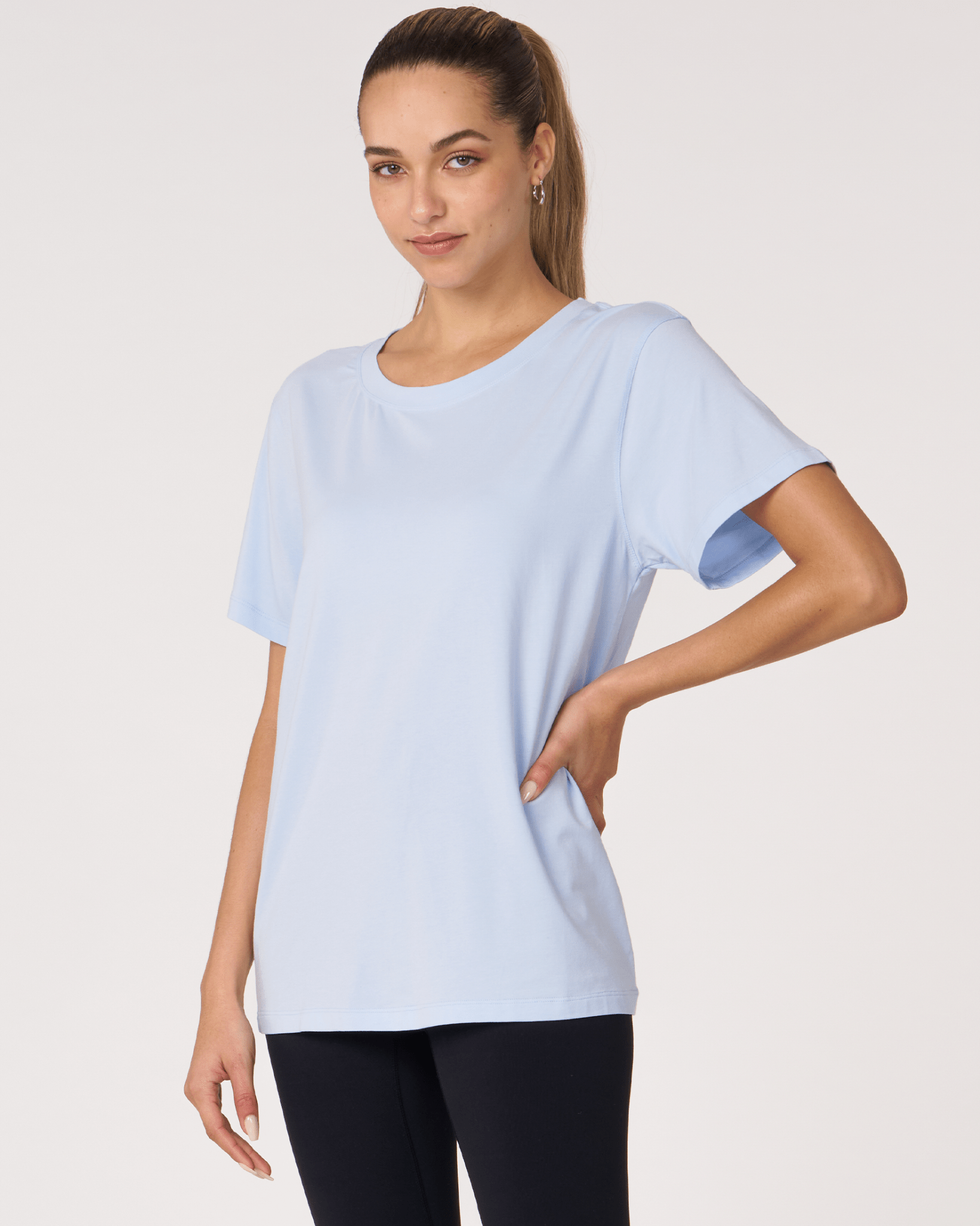 Rebody Essentials Oversized Short Sleeve Top - Glam Gurls