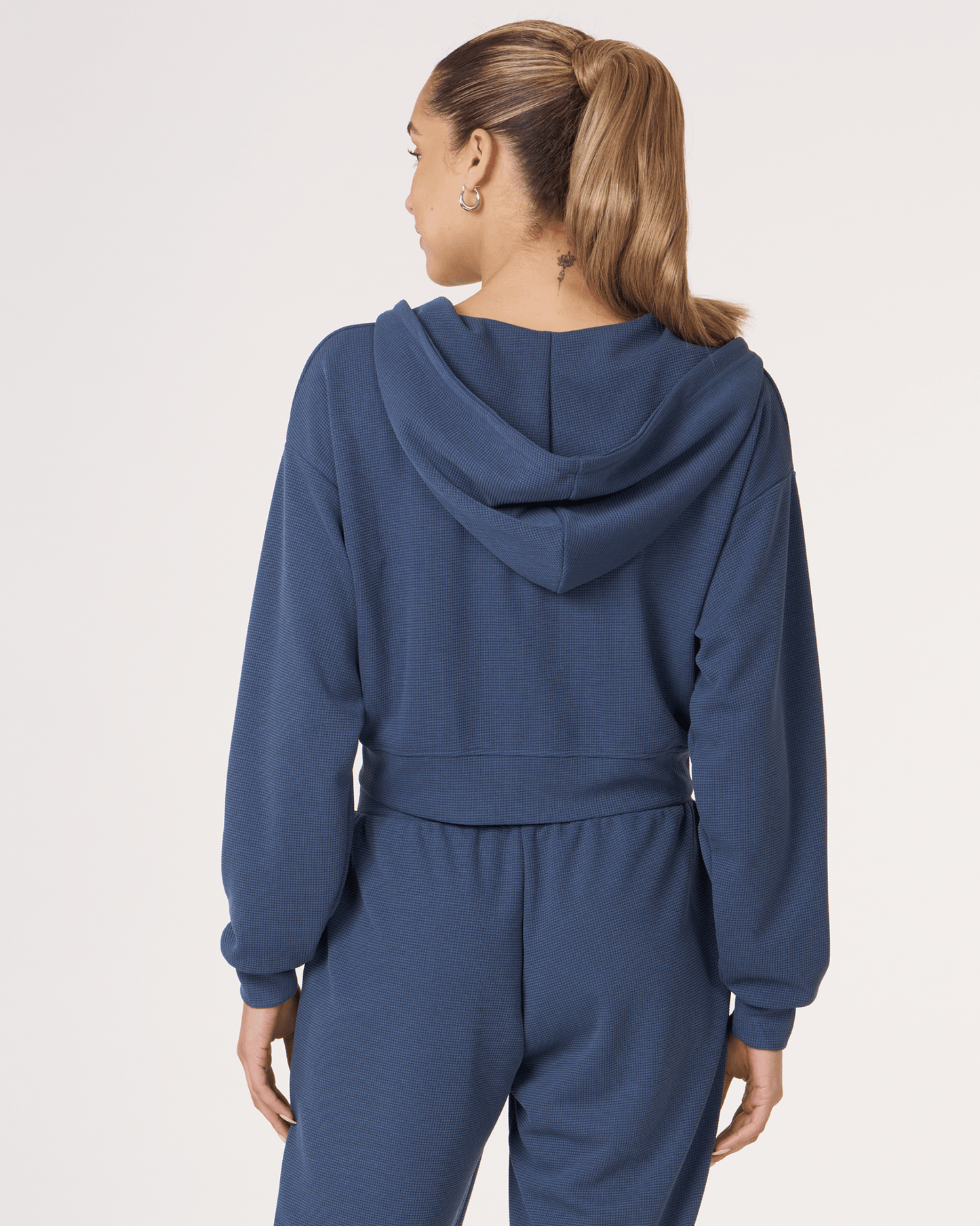 Retreat Waffle Zip Up Jacket - Glam Gurls