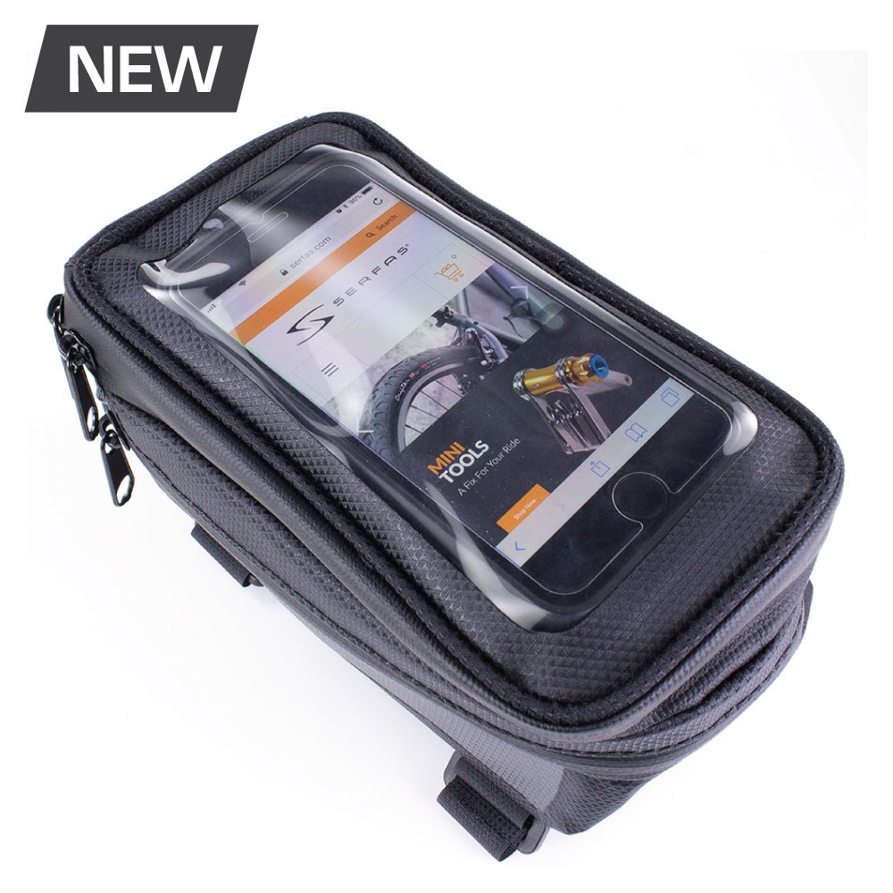 Serfas Waterproof Cell Phone Top Tube Bag - Glam Gurls