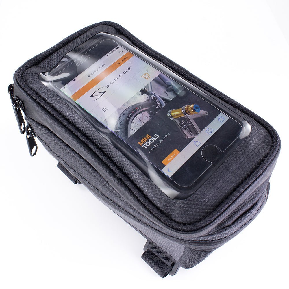 Serfas Waterproof Cell Phone Top Tube Bag - Glam Gurls