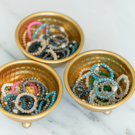 Stretch Crystal Rings - Glam Gurls