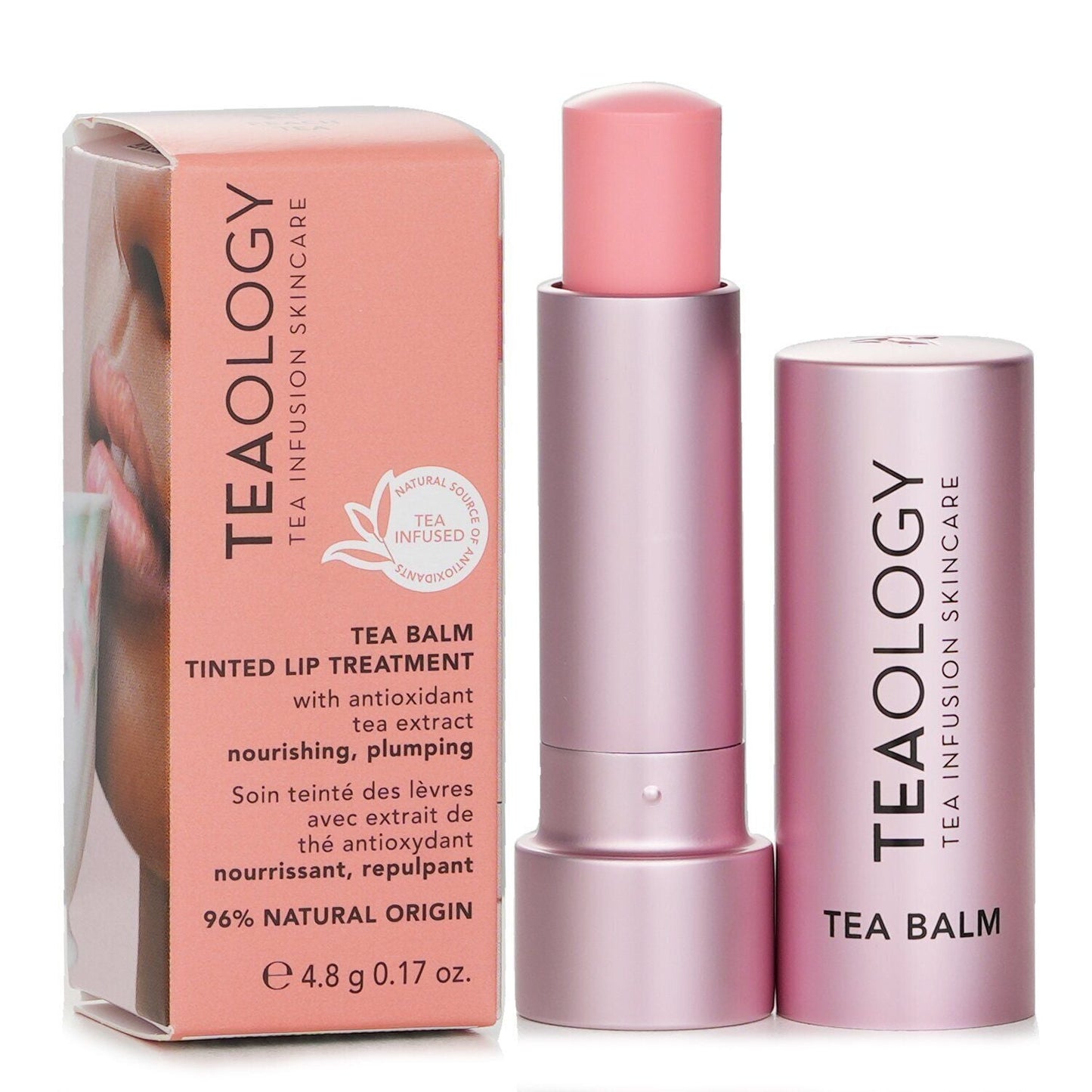 TEAOLOGY - Peach Tea Lip Balm 500728 4.8g/0.17oz - Glam Gurls
