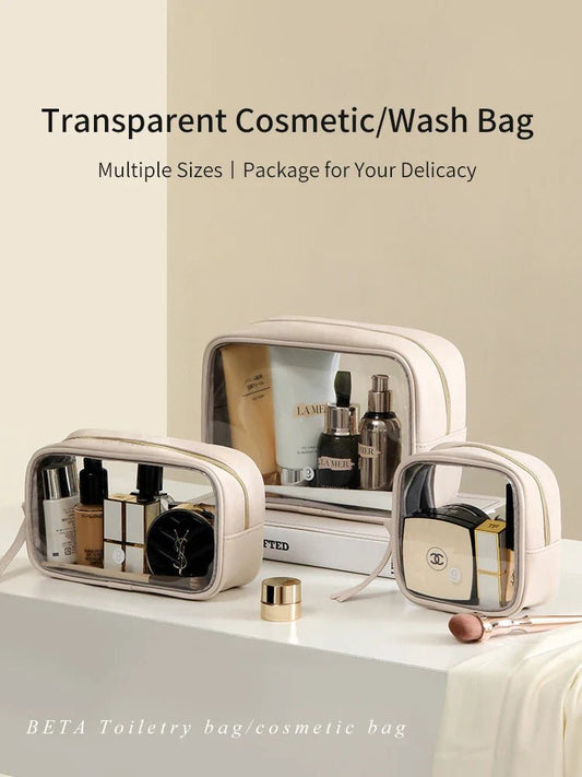 Tianzong Waterproof Transparent Travel Toiletry Bag - Glam Gurls