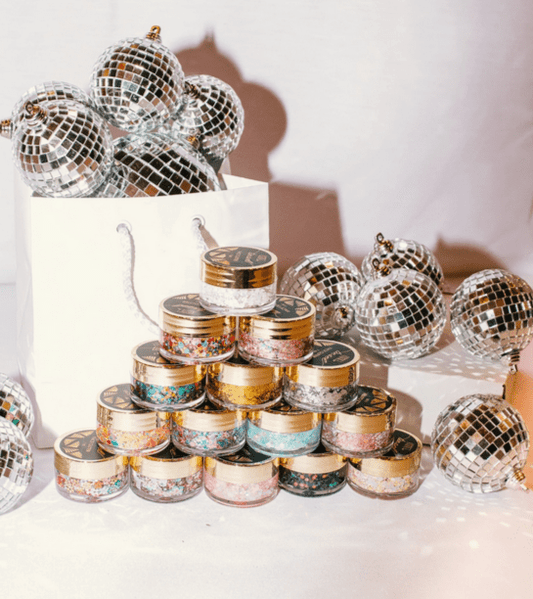 Tinsel Face Glitters - Special Occasion, Game Day, Night Out - Glam Gurls