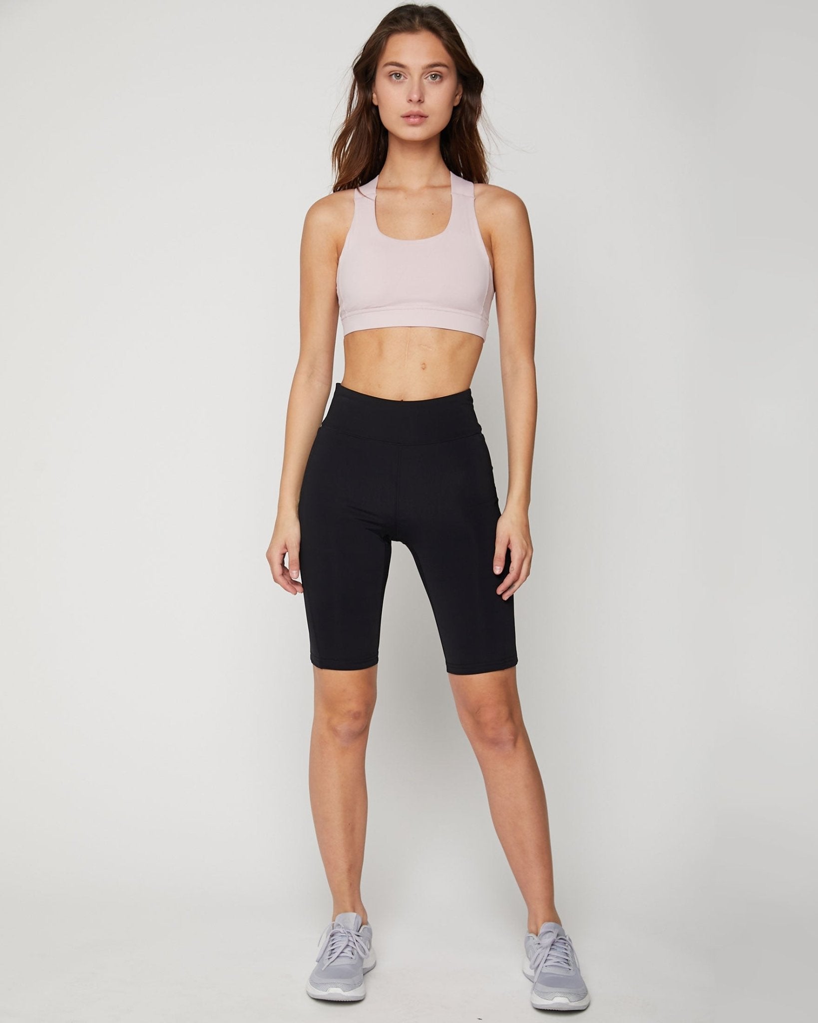 Utility Silkiflex™ Pocket Biker Shorts High Waist - Glam Gurls