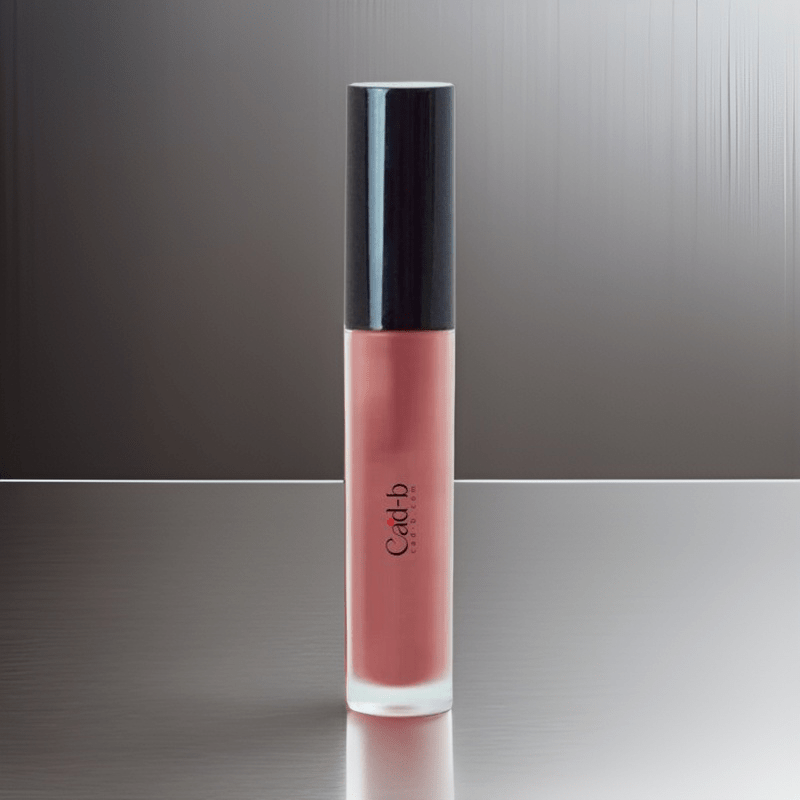 Warm Rose LG19 Lip Gloss by GNS Beauty & Personal Care, showcasing an elegant design with a sleek black cap against a polished background.